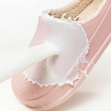 Black Ultimate Comfort Cloud Slides