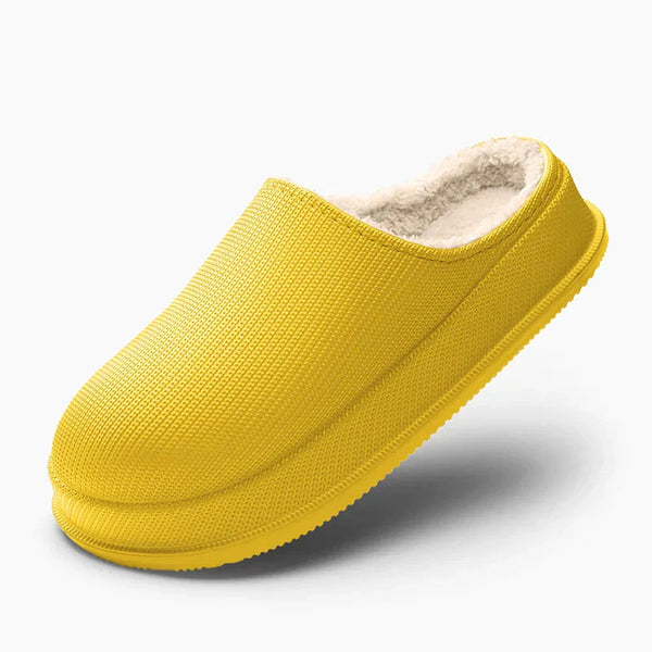 Yellow Ultimate Comfort Cloud Slides
